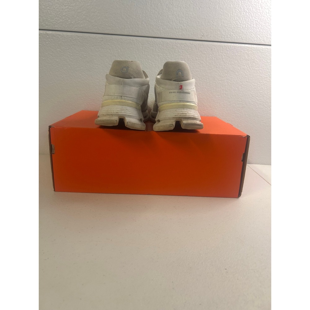 On Cloudnova Running Shoes White Women Size 10 #2865 - Picture 4 of 6